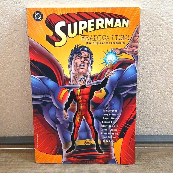 DC Comics Superman Eradication! The origin of the Eradicator graphic novel - Picture 1 of 5